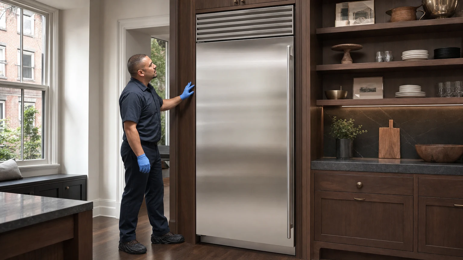 Built-in refrigerator diagnostic visit in Brooklyn Heights